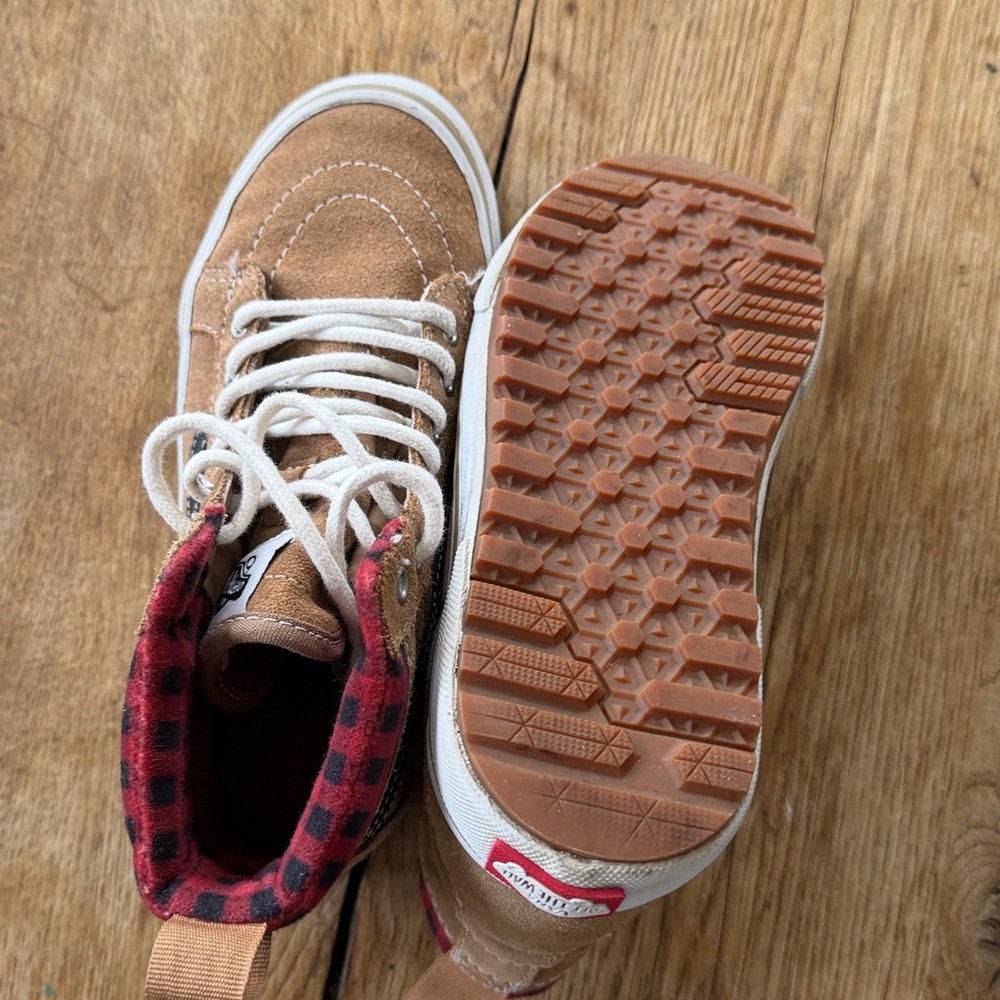 Kids' SK8-Hi MTE-1 Sneaker Brown kids Size 3 - Picture 4 of 9
